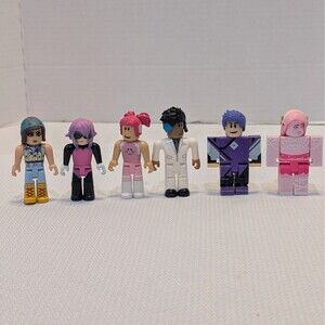 Lot of 6 Roblox Figures Different Ramdom Celebrity Collection Series 4